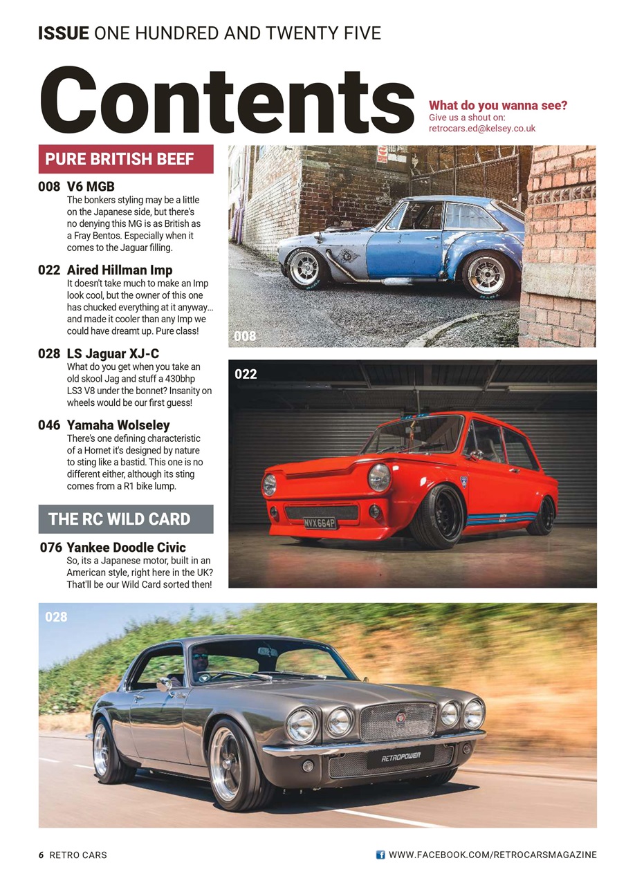Retro Cars Preview Pages