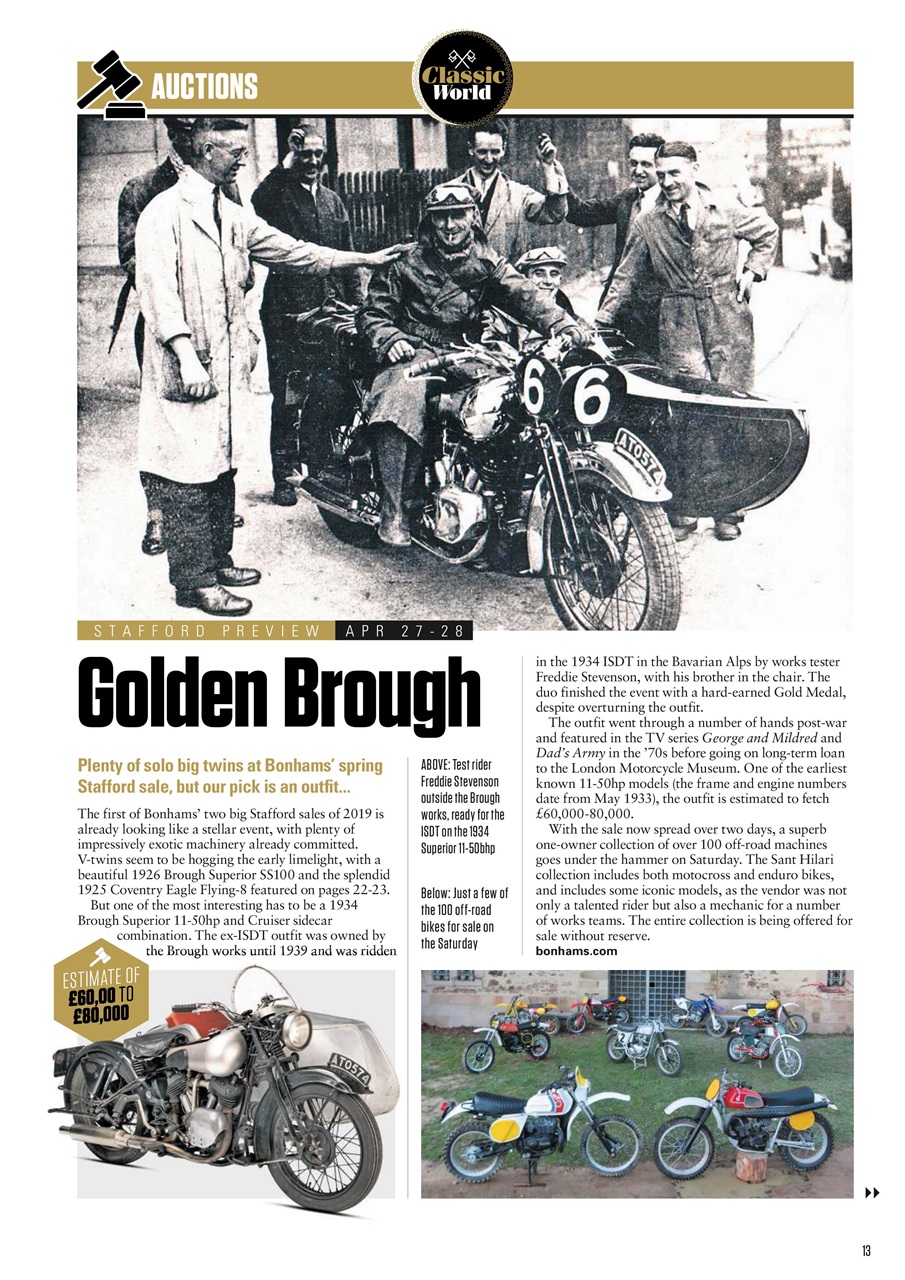 Classic Bike Preview Pages