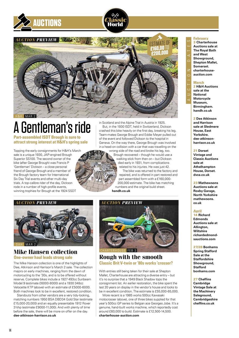 Classic Bike Preview Pages