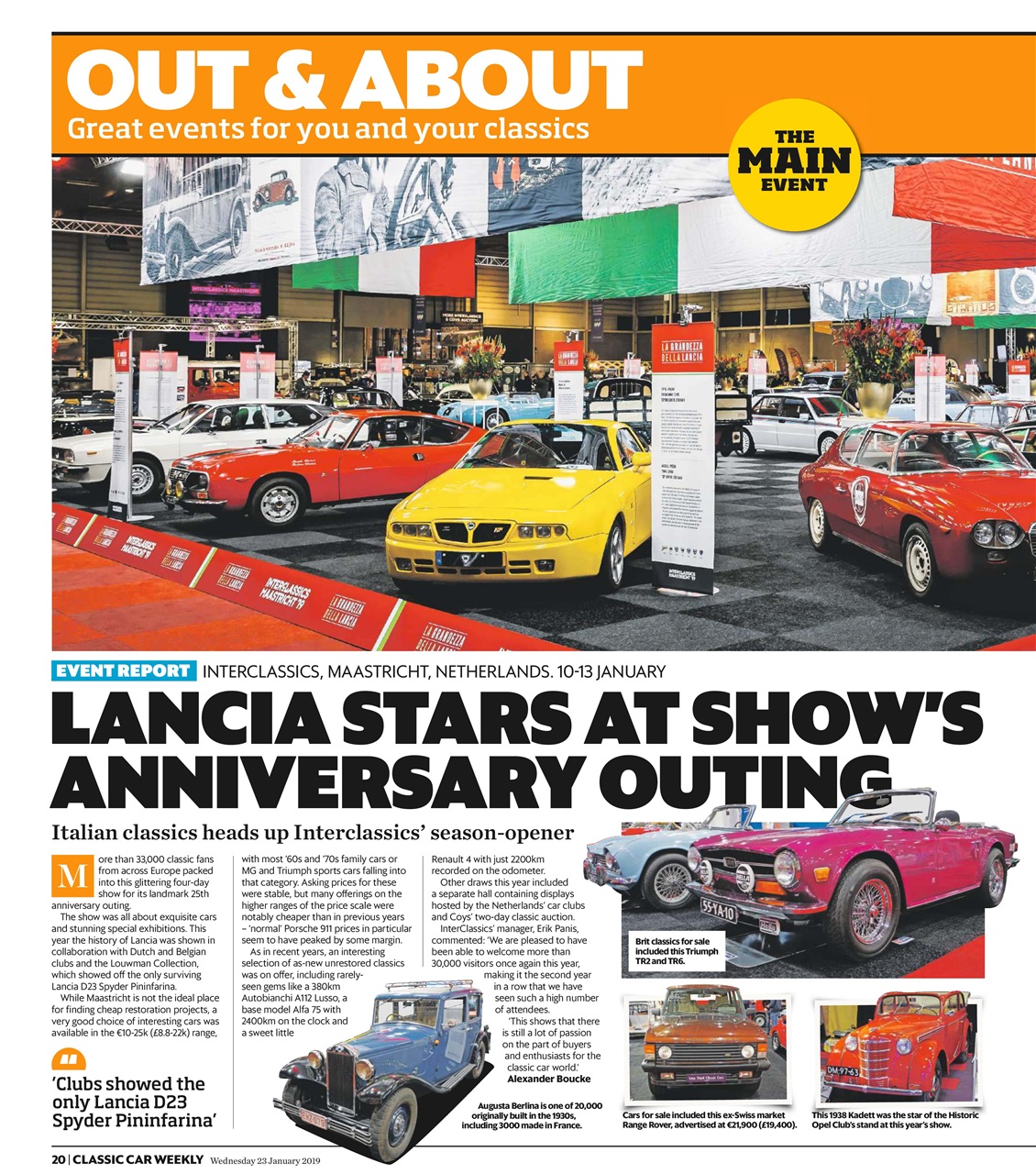 Classic Car Weekly Preview Pages