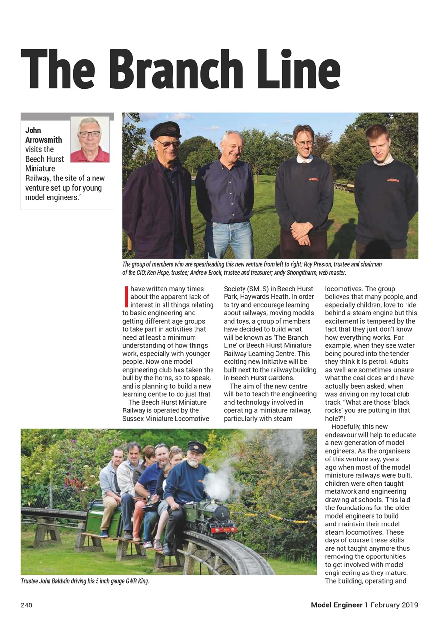 Model Engineer Preview Pages