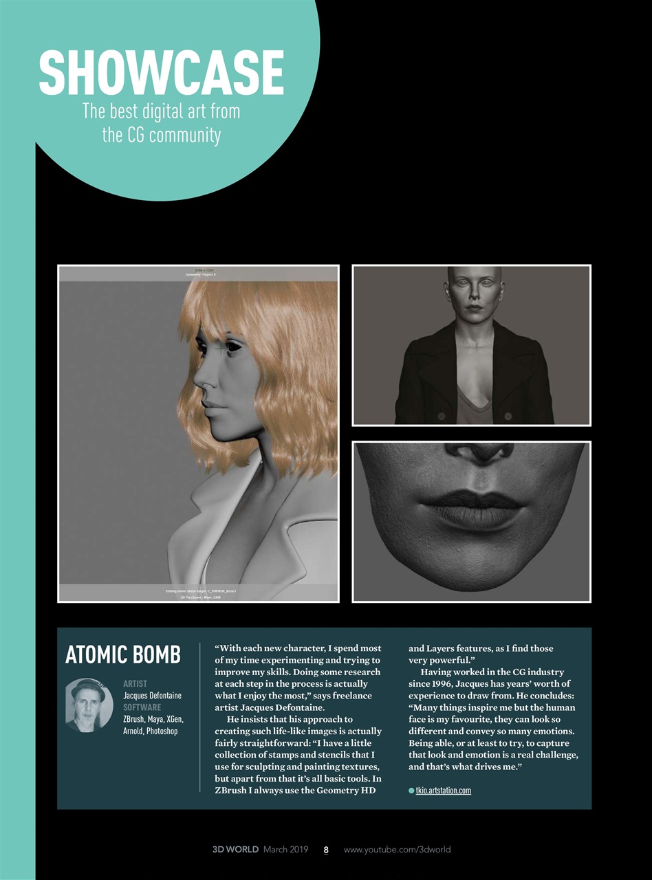 3D World Preview Pages