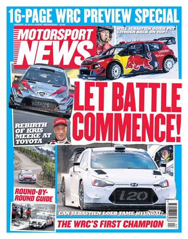 Motorsport News issue 23rd January 2019