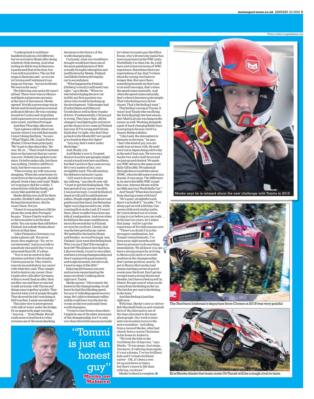 Motorsport News Preview Pages