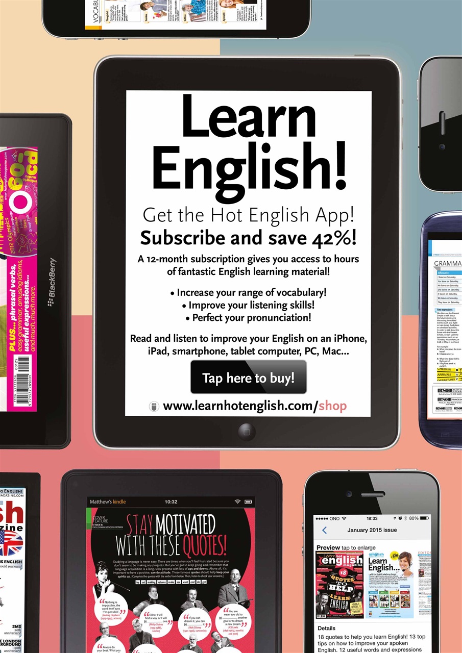 Learn Hot English Preview Pages