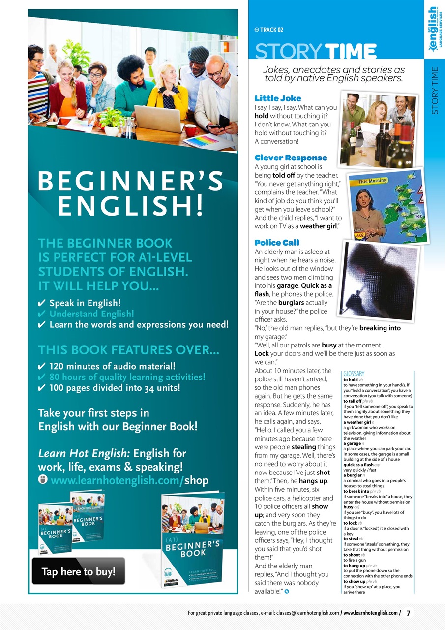 Learn Hot English Preview Pages