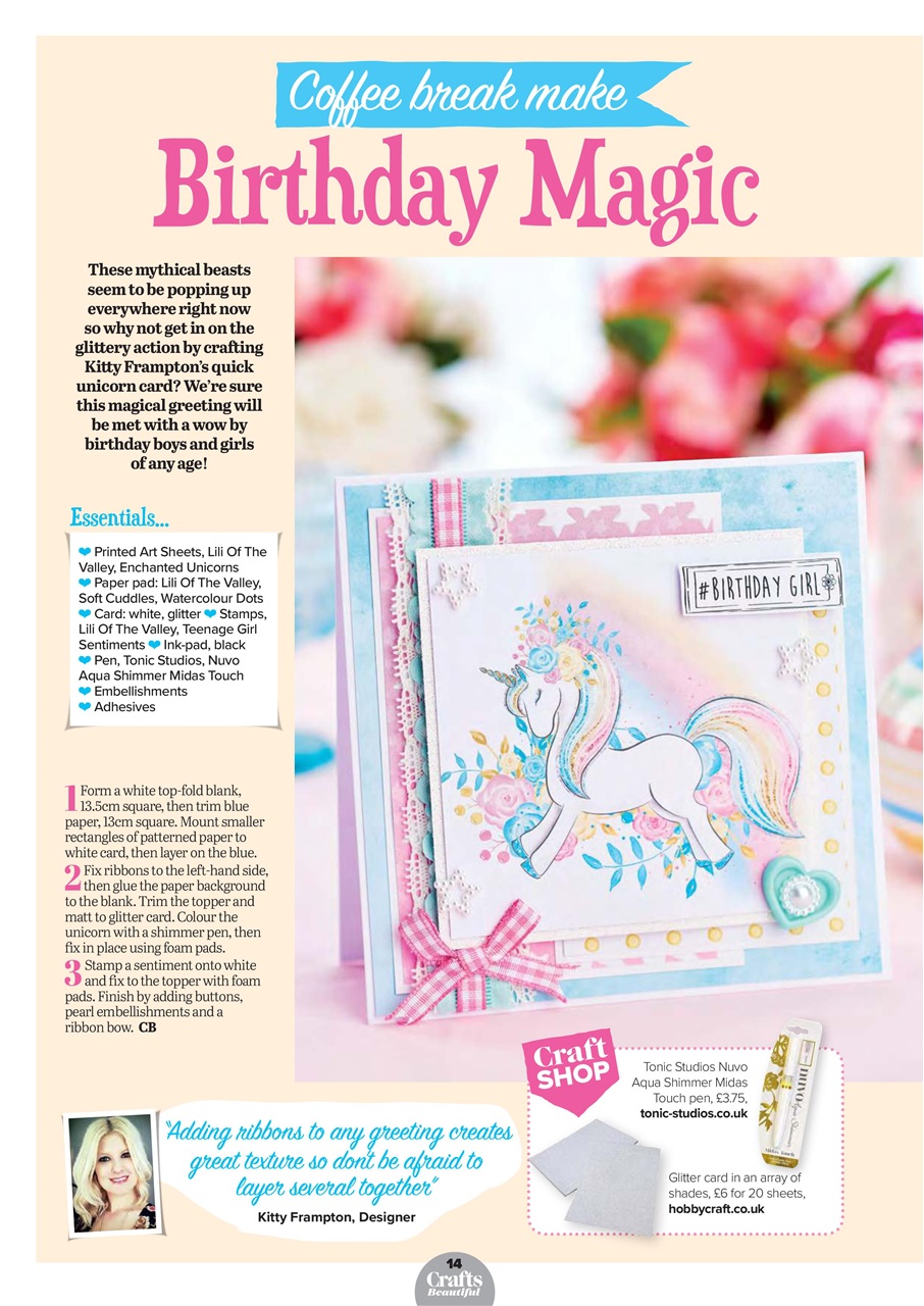 Crafts Beautiful Preview Pages