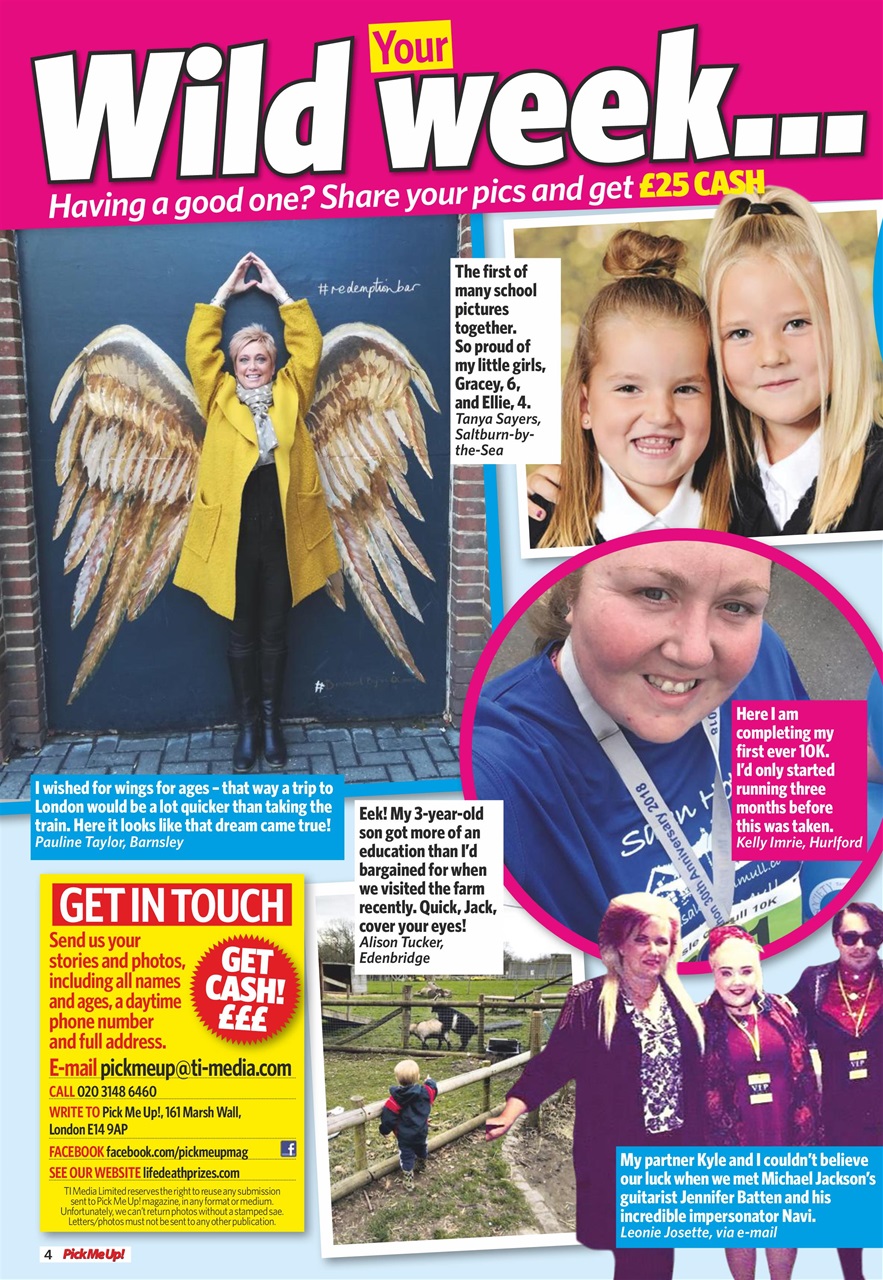 Pick Me Up Preview Pages