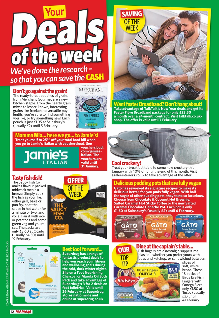 Pick Me Up Preview Pages