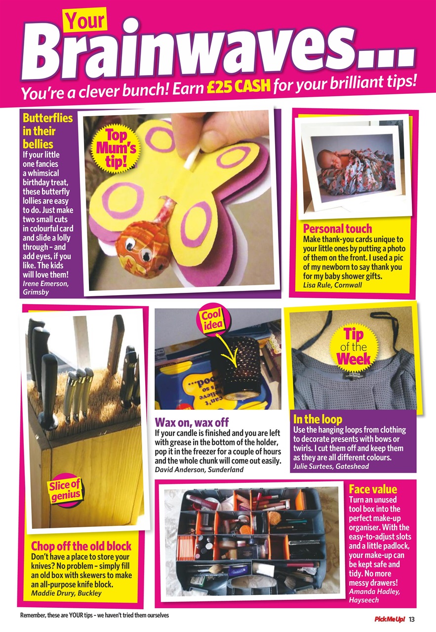 Pick Me Up Preview Pages