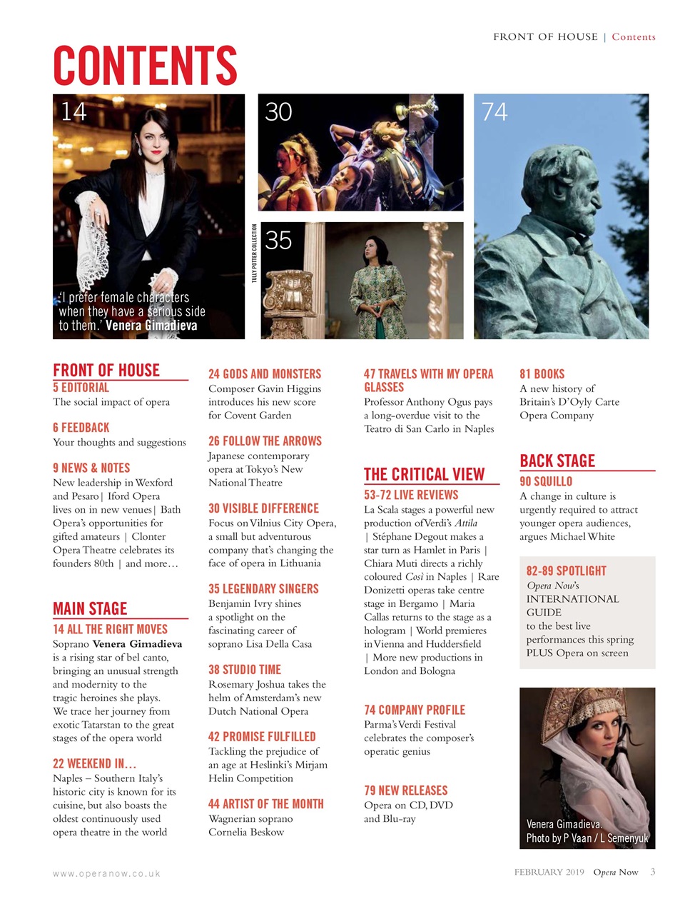 Opera Now Preview Pages