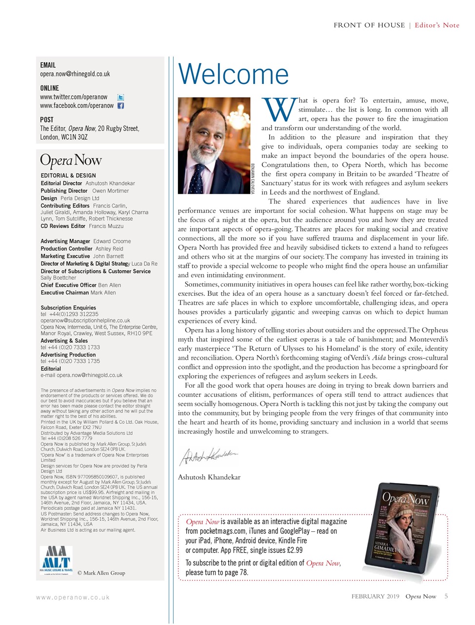 Opera Now Preview Pages