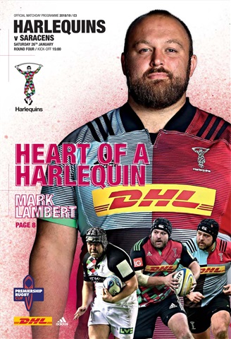 Harlequins issue Vs Saracens PRC