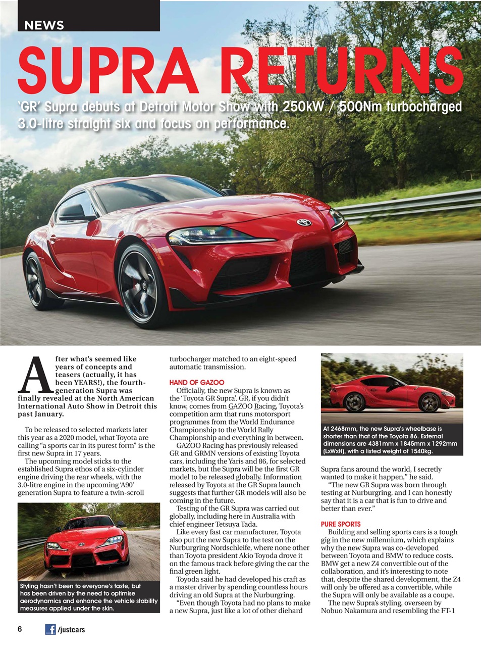 JUST CARS Preview Pages