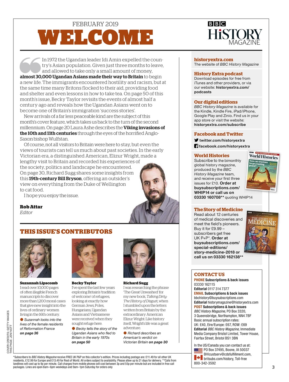 BBC History Magazine Preview Pages