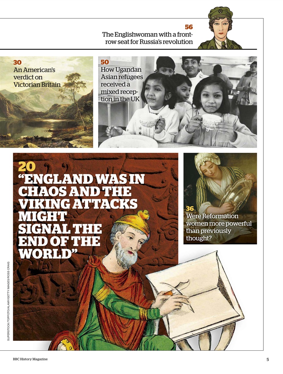BBC History Magazine Preview Pages
