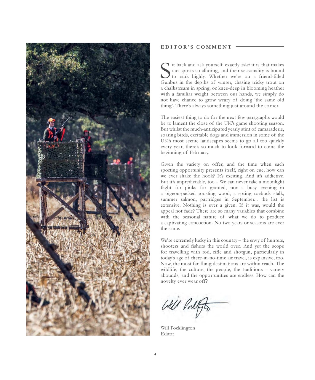 Fieldsports Journal Preview Pages