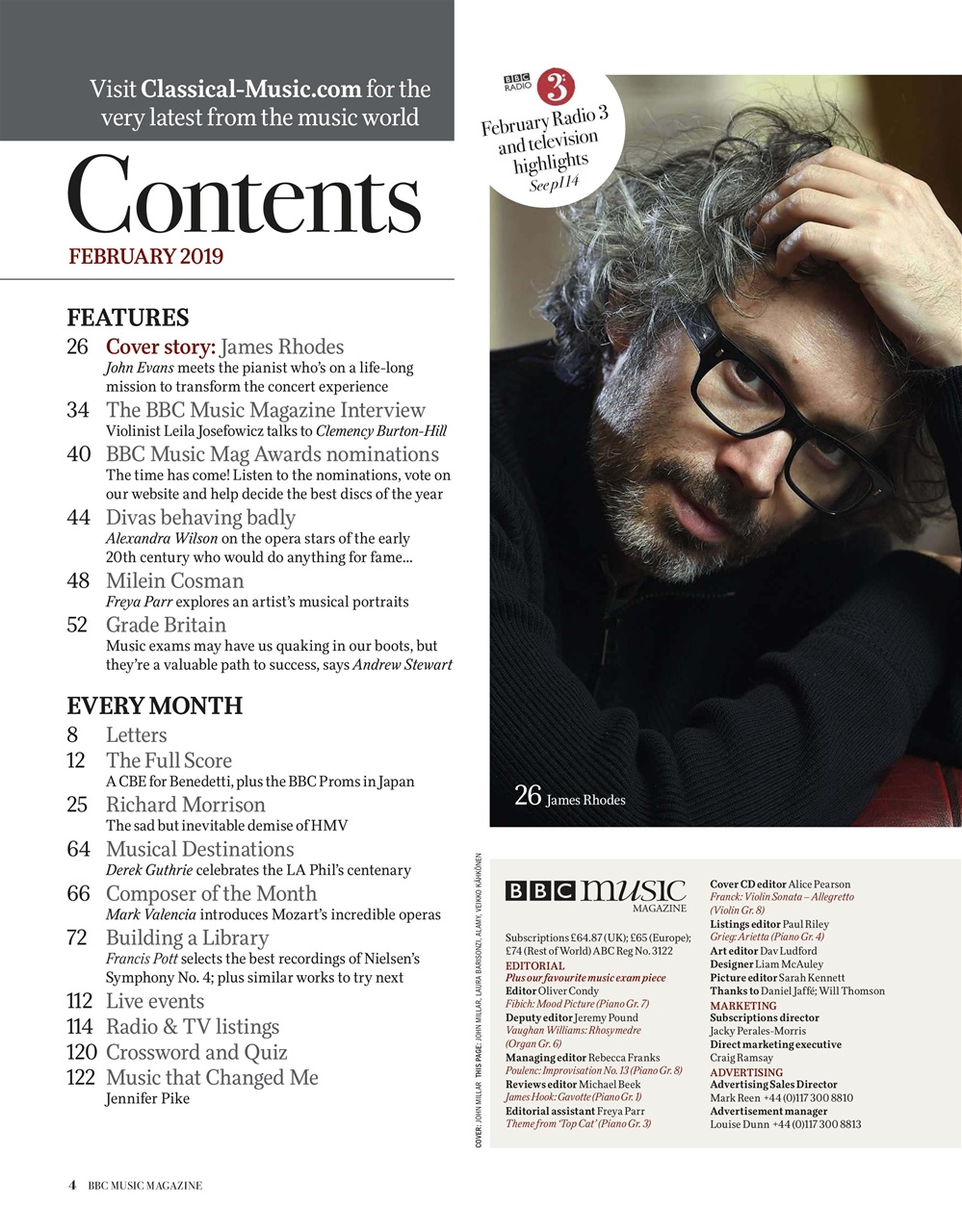 BBC Music Magazine Preview Pages