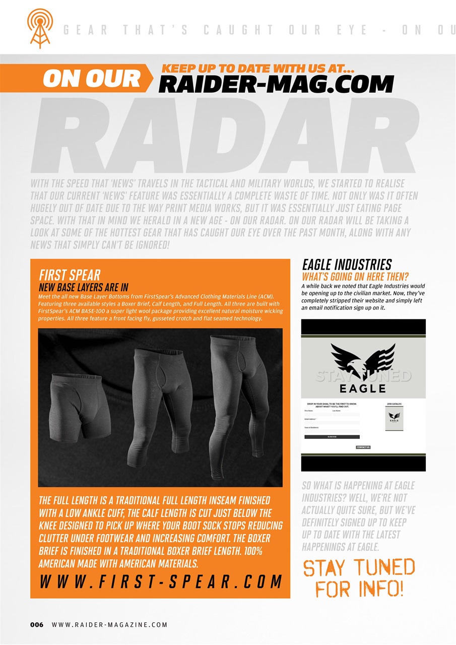 Raider Preview Pages