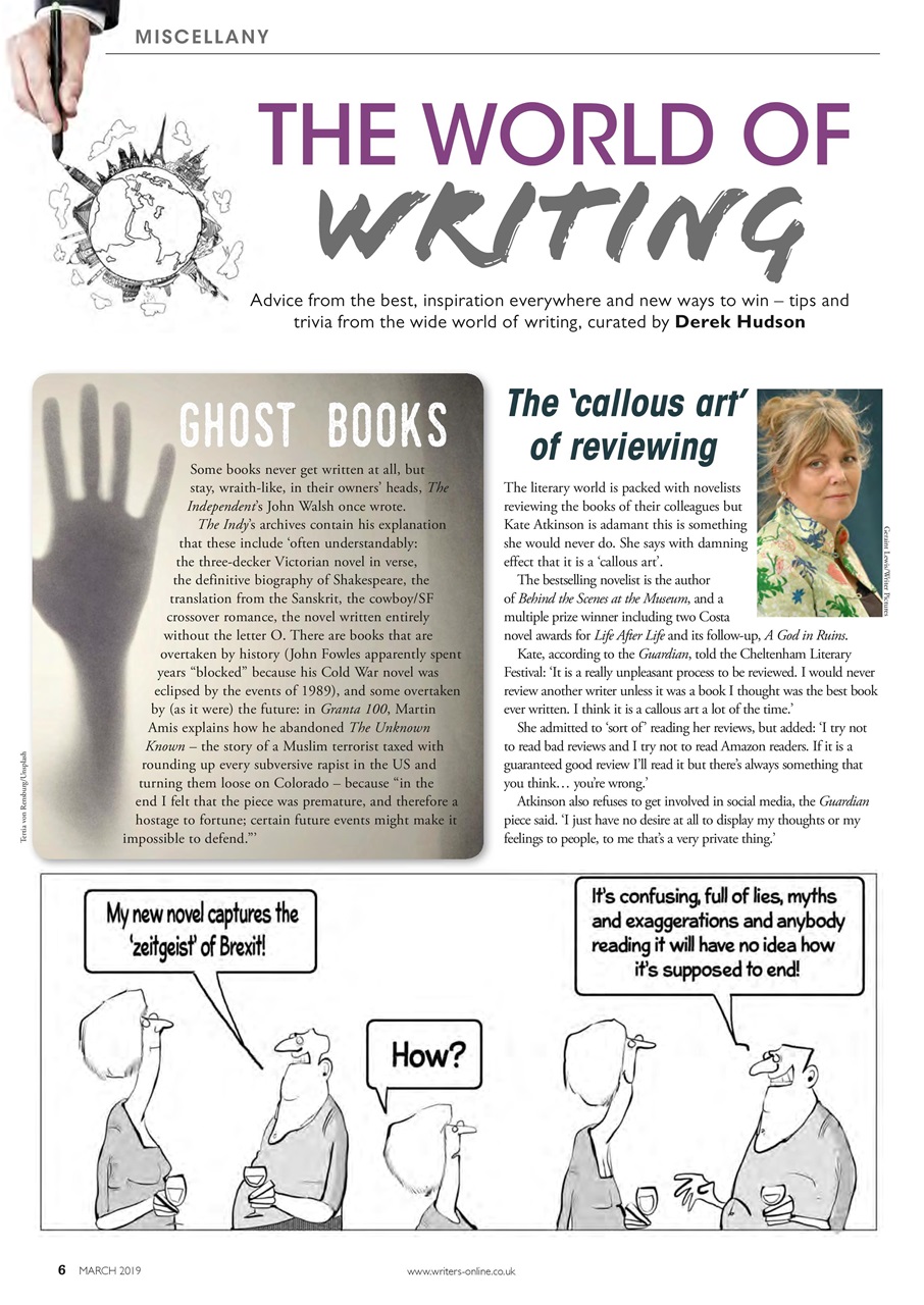 Writing Magazine Preview Pages