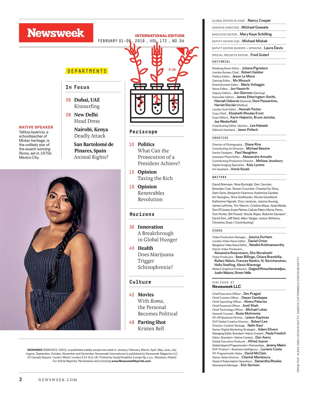 Newsweek International Preview Pages