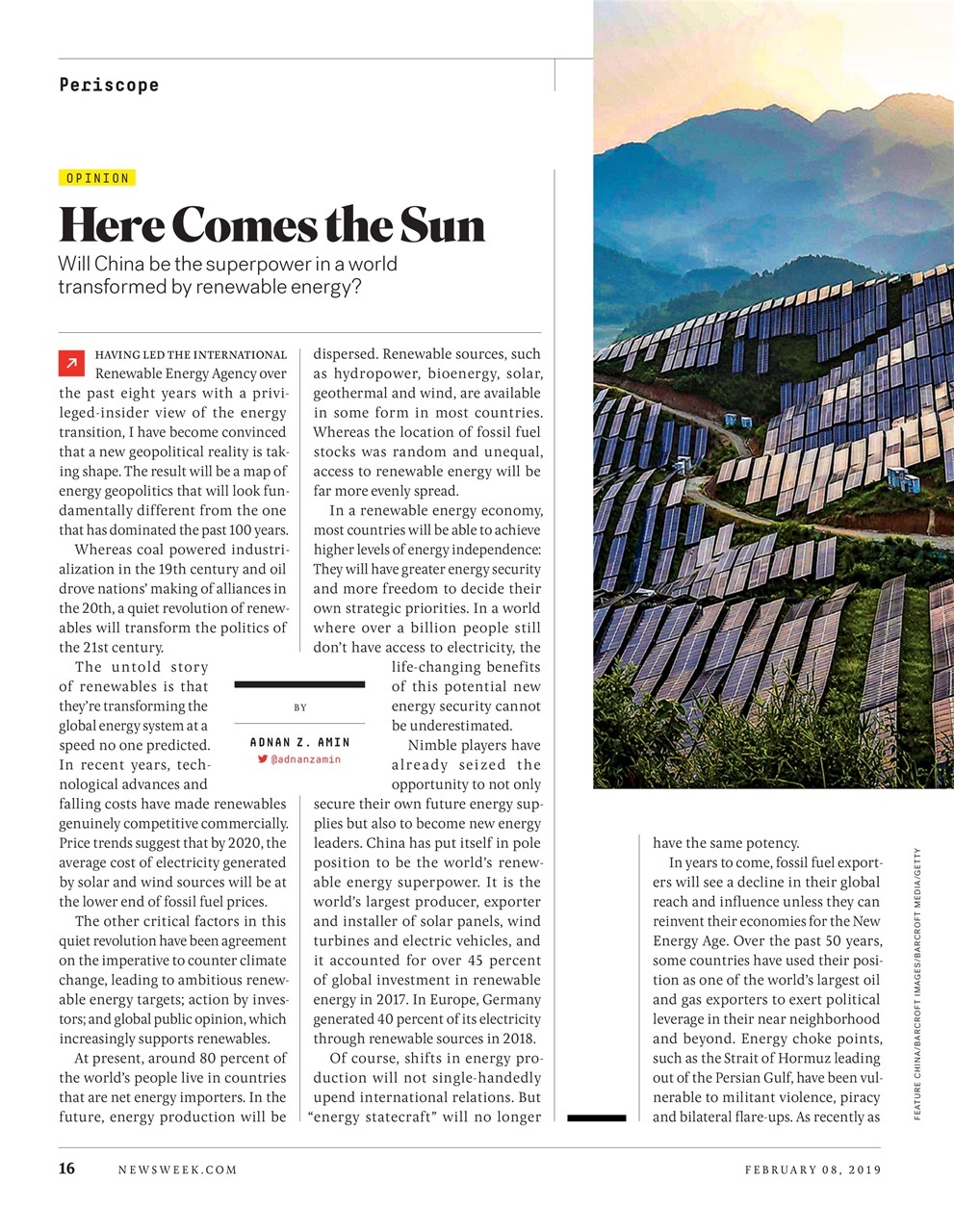 Newsweek International Preview Pages