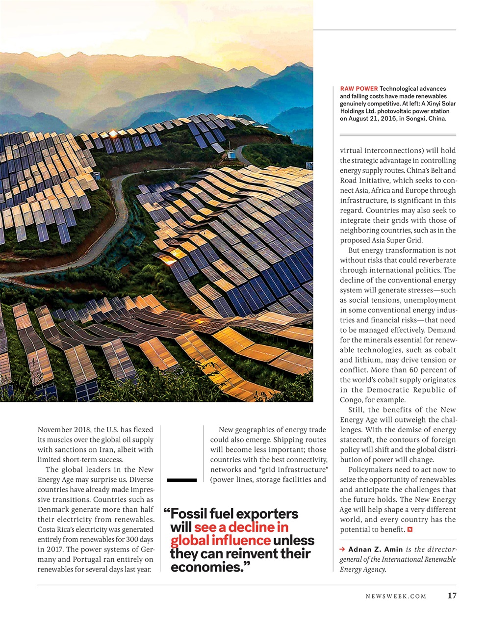 Newsweek International Preview Pages