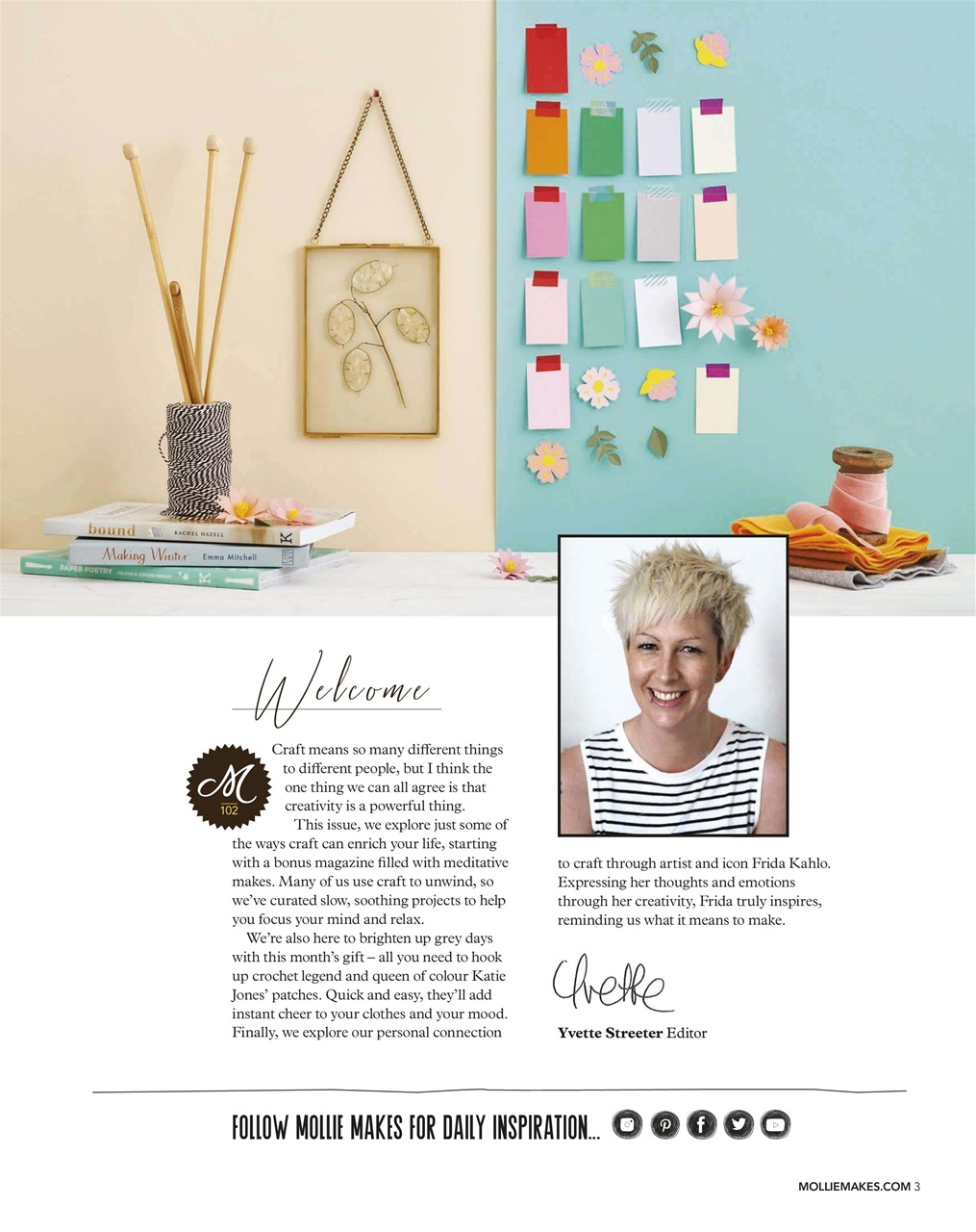 Mollie magazine Preview Pages