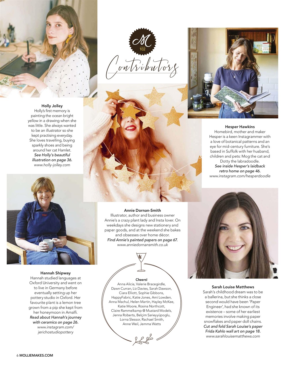 Mollie magazine Preview Pages