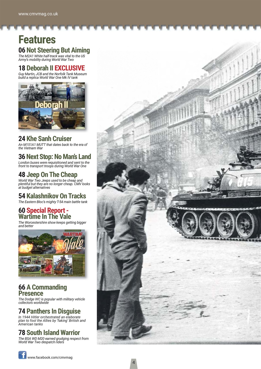 Classic Military Vehicle Preview Pages