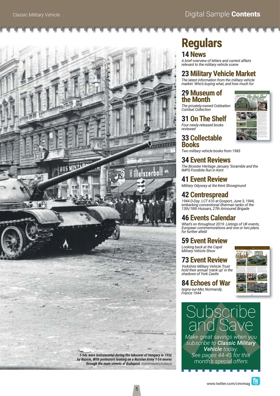 Classic Military Vehicle Preview Pages