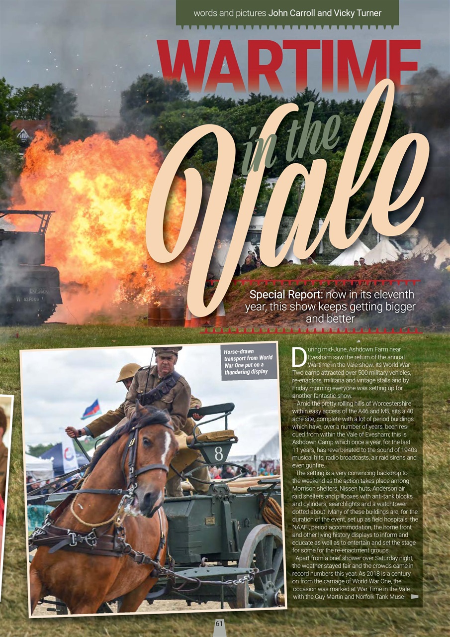 Classic Military Vehicle Preview Pages