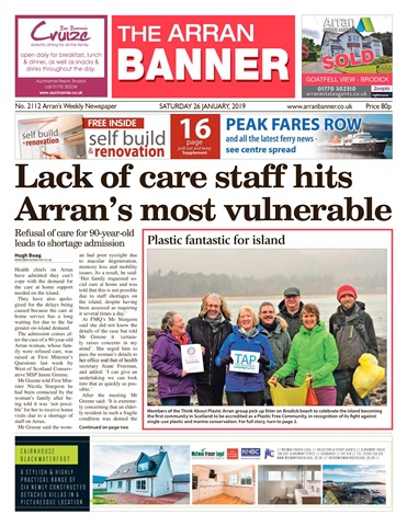 Arran Banner issue 26th January 2019
