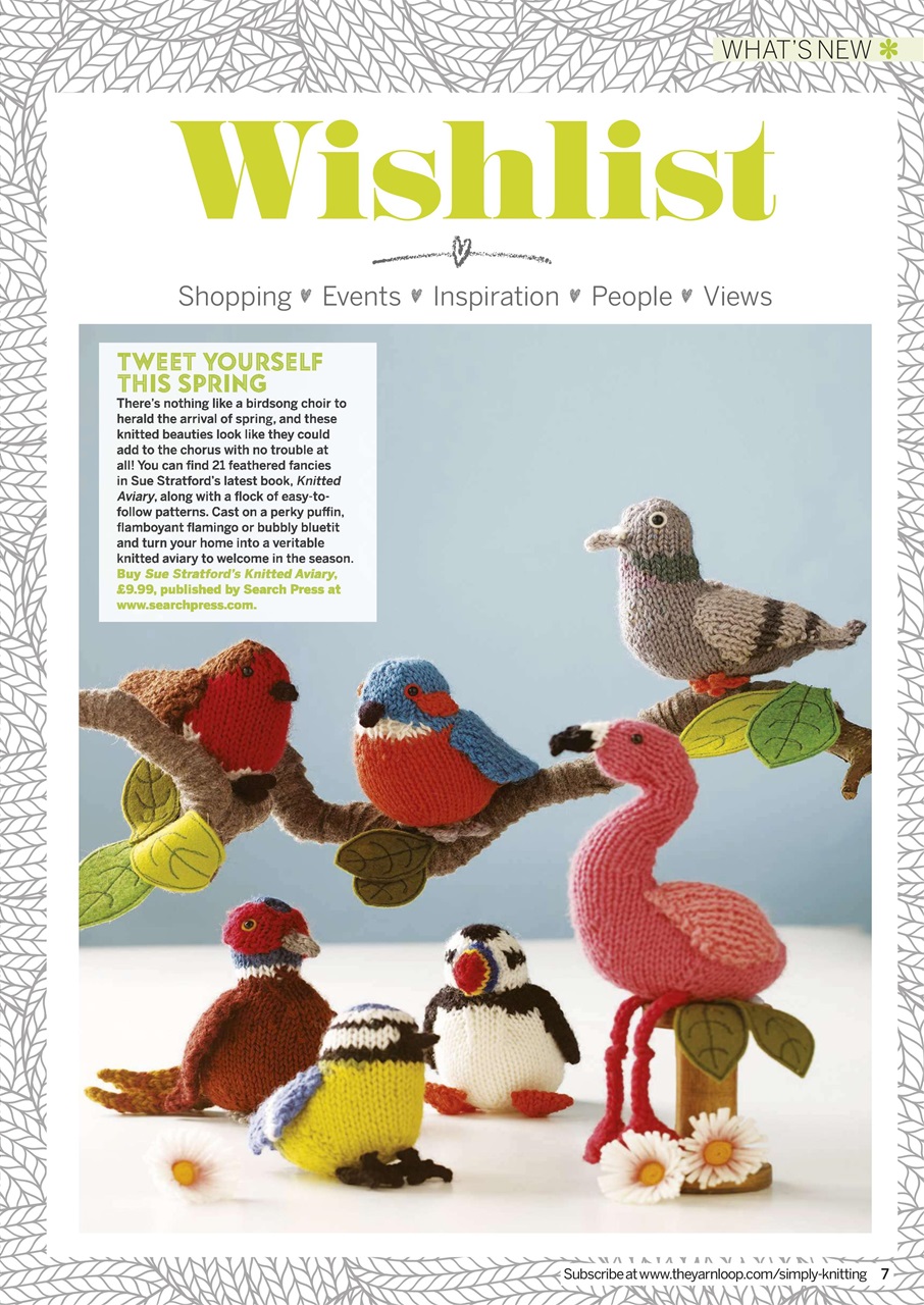 Simply Knitting Preview Pages