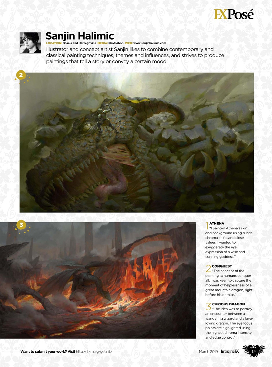 ImagineFX Preview Pages