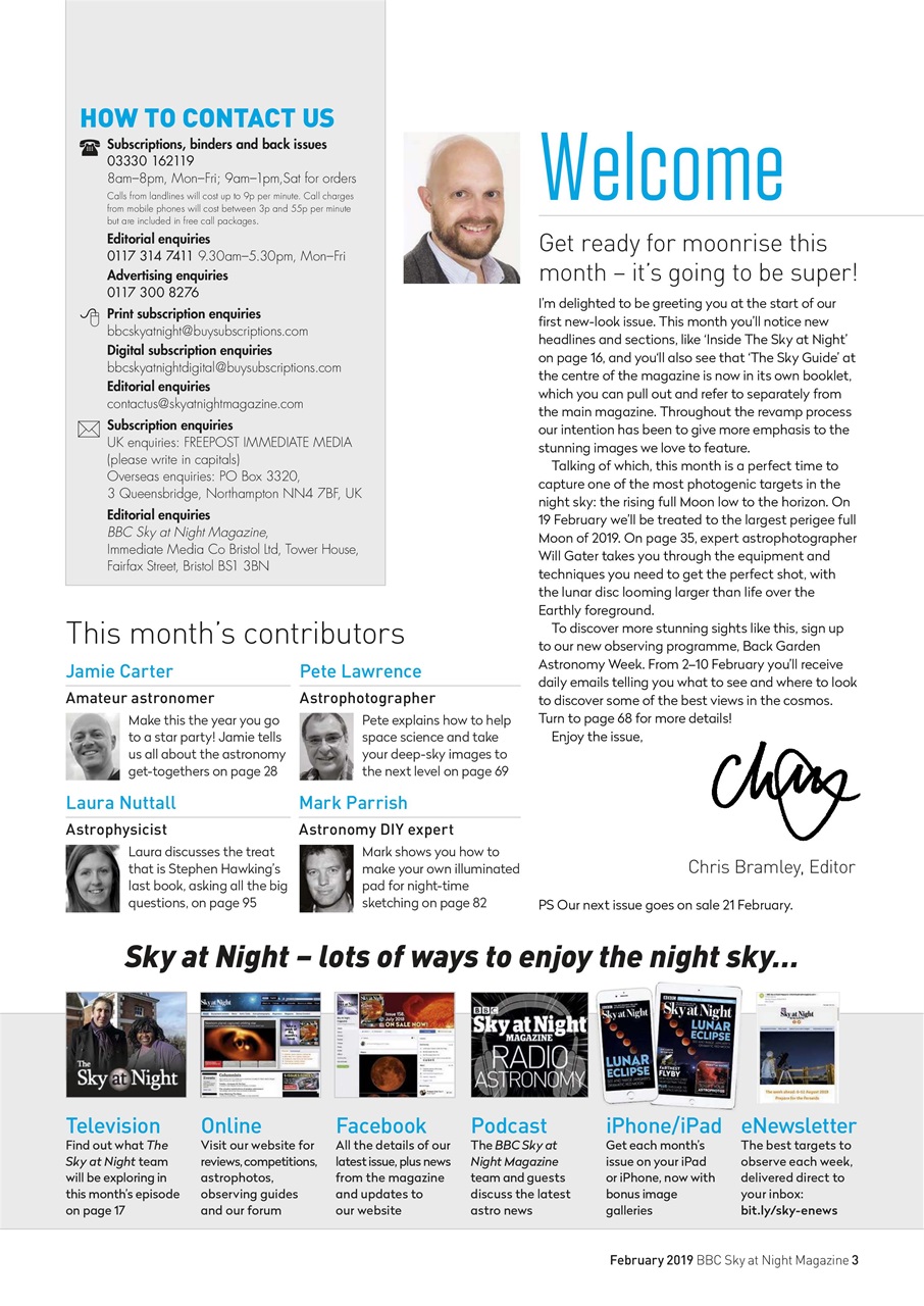 BBC Sky at Night Magazine Preview Pages