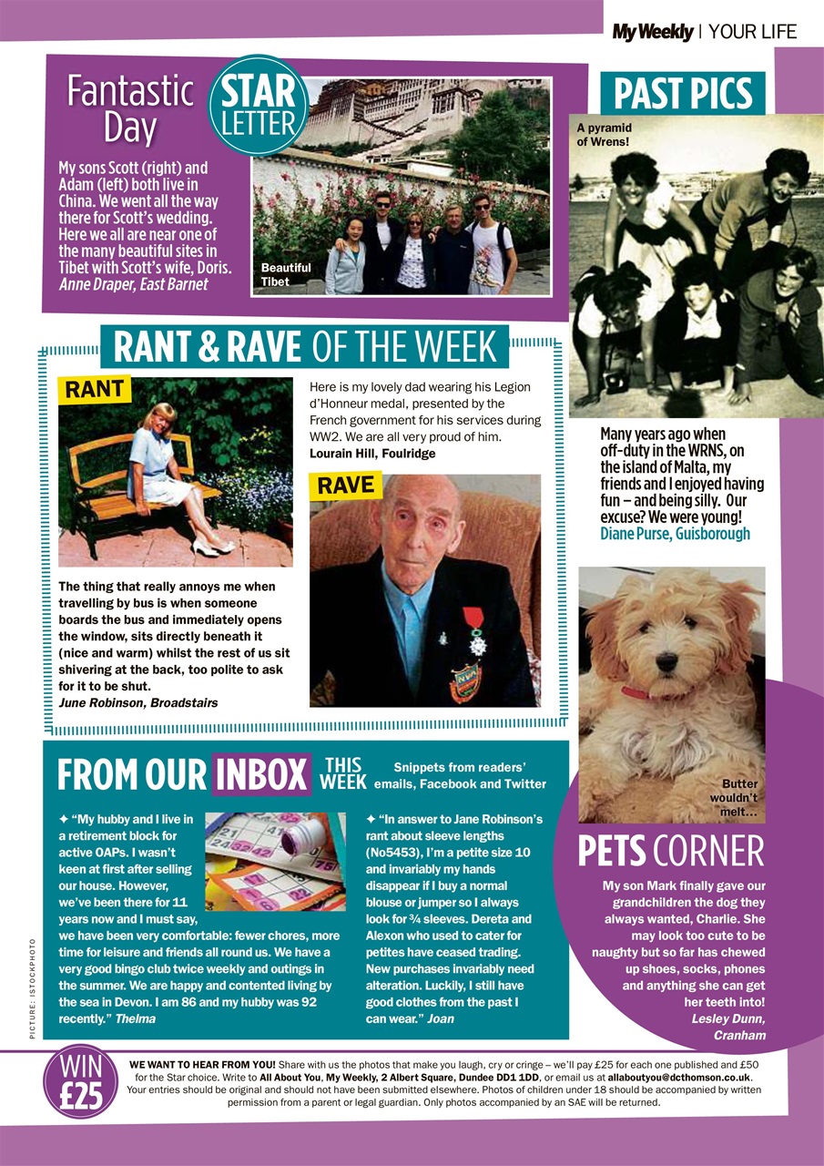 My Weekly Preview Pages