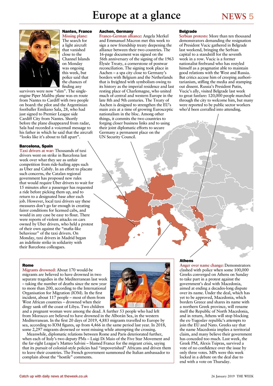 The Week Preview Pages