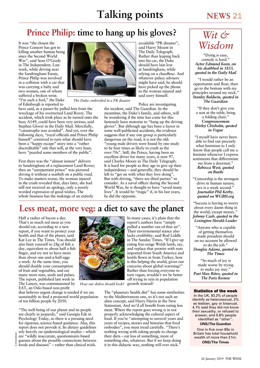 The Week Preview Pages