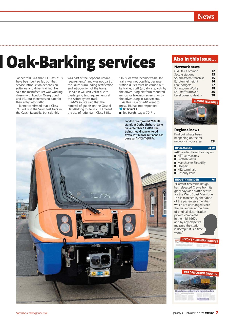 Rail Preview Pages