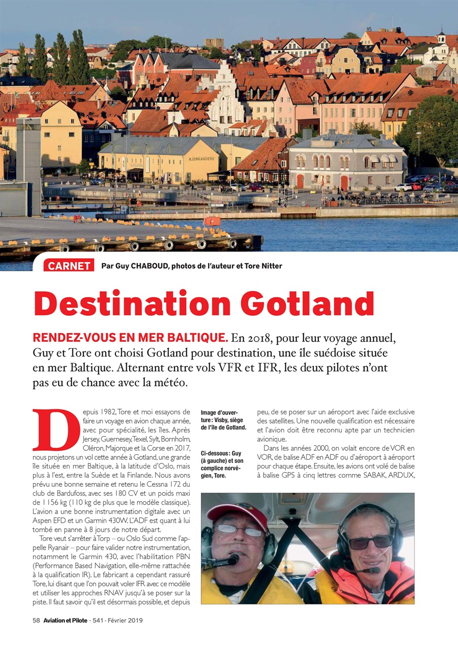 Aviation et Pilote Preview Pages