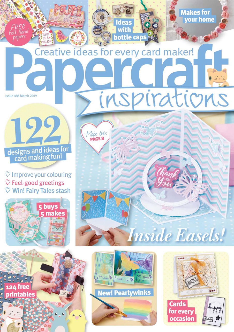 Papercraft Inspirations Preview Pages