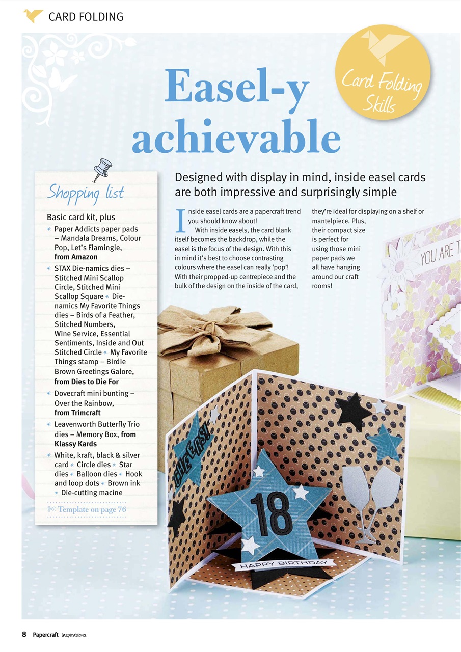 Papercraft Inspirations Preview Pages