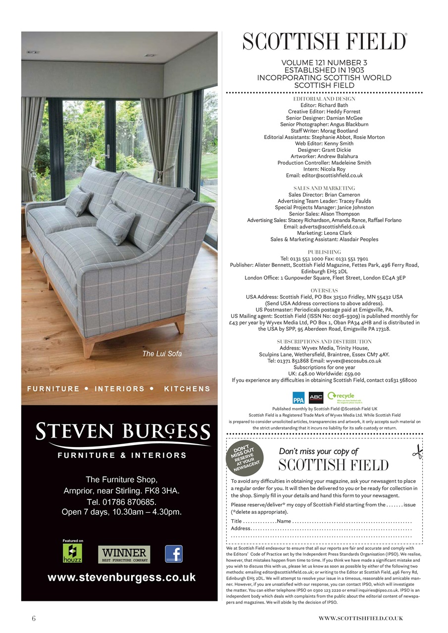 Scottish Field Preview Pages