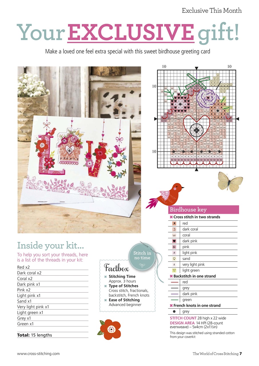 The World of Cross Stitching Preview Pages