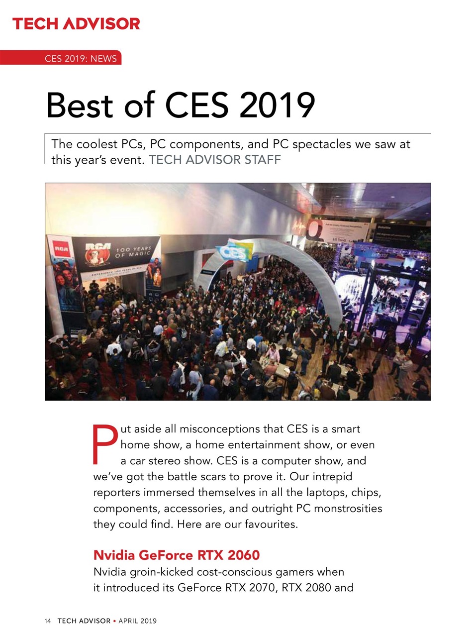 Tech Advisor Preview Pages