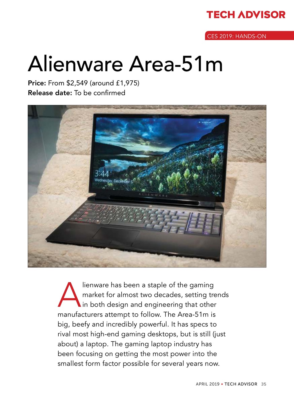 Tech Advisor Preview Pages