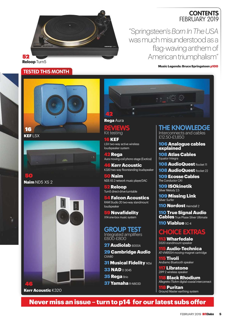 Hi-Fi Choice Preview Pages