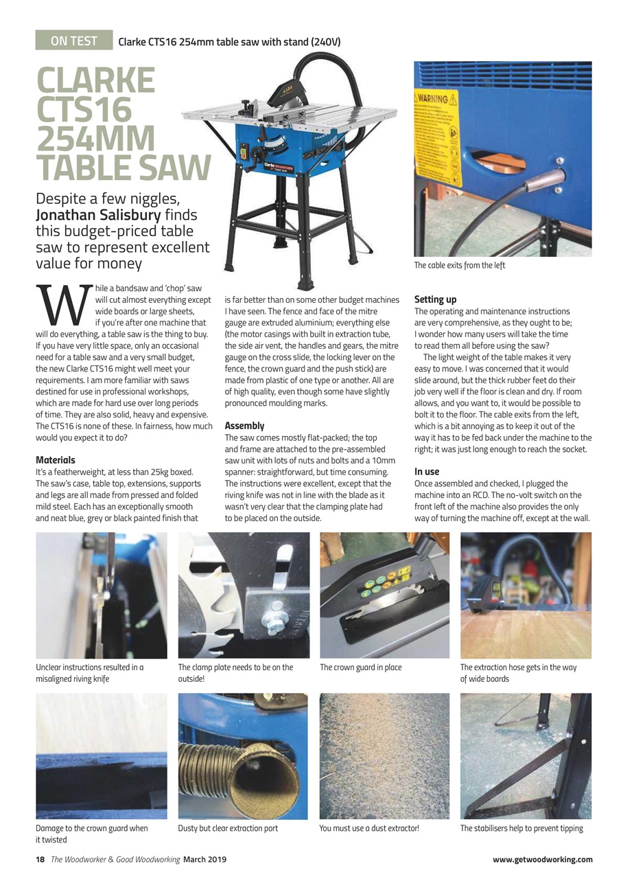 The Woodworker Magazine Preview Pages
