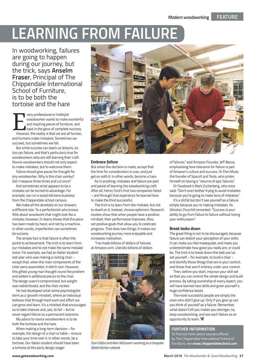 The Woodworker Magazine Preview Pages